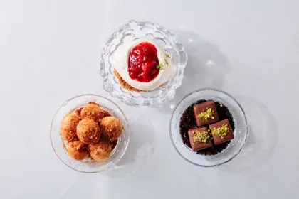Dish at GAIA, high key light. Food photography in Dubai by Artur Begel