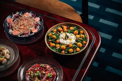 Dish at Il Gattopardo, low key light. Food photography in Dubai by Artur Begel