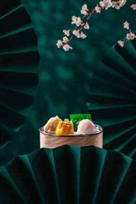 Dish at YU, low key light. Food photography in Dubai by Artur Begel