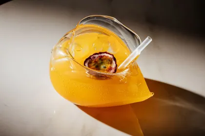 Drink at La Nina, editorial light. Food photography in Dubai by Artur Begel
