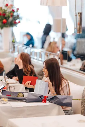 Interior of GAIA, high key light. Food photography in Dubai by Artur Begel