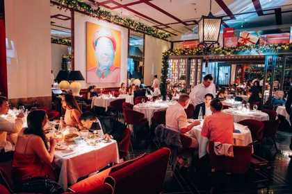Interior of Shanghai Me, editorial light. Food photography in Dubai by Artur Begel