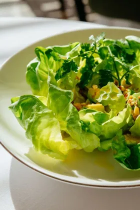 Dish at La Famiglia restaurant, hard flash light. Food photography in Dubai by Artur Begel