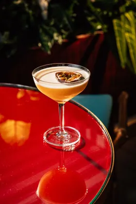 Drink at Shanghai Me, low key light. Food photography in Dubai by Artur Begel