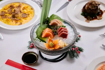 Dish at Novikov, editorial light. Food photography in Dubai by Artur Begel