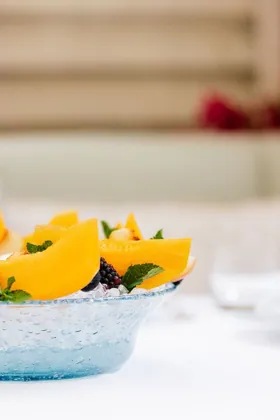 Dish at GAIA, high key light. Food photography in Dubai by Artur Begel