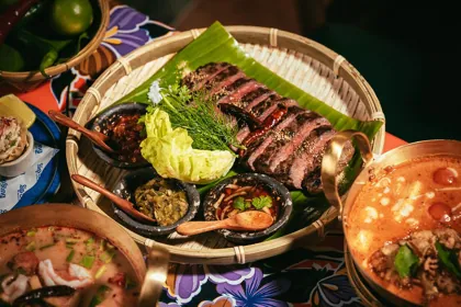 Dish at SipSong, editorial light. Food photography in Dubai by Artur Begel