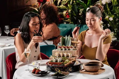 Interior of Shanghai Me, editorial light. Food photography in Dubai by Artur Begel