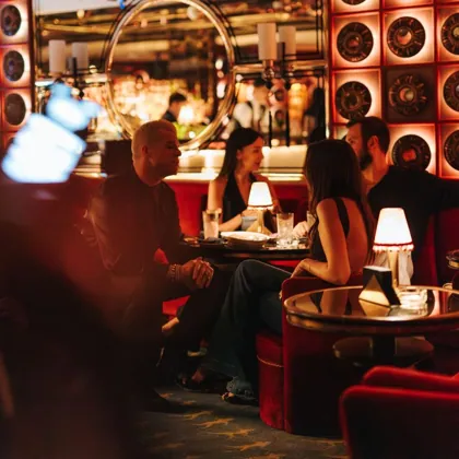 Interior of GAIA, editorial light. Food photography in Dubai by Artur Begel