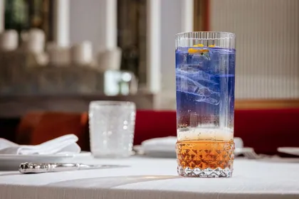 Drink at La Nina, editorial light. Food photography in Dubai by Artur Begel