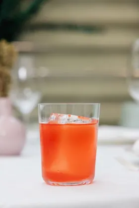 Drink at GAIA, editorial light. Food photography in Dubai by Artur Begel