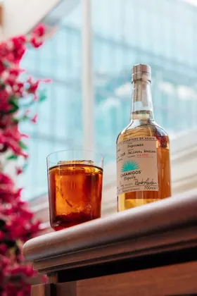 Drink at GAIA, natural light. Food photography in Dubai by Artur Begel