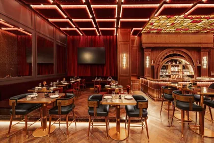 Interior of Kapitol, editorial light. Food photography in Dubai by Artur Begel