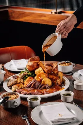 Dish at The Spaniel, editorial light. Food photography in Dubai by Artur Begel