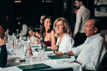 Interior of Chic Nonna, editorial light. Food photography in Dubai by Artur Begel
