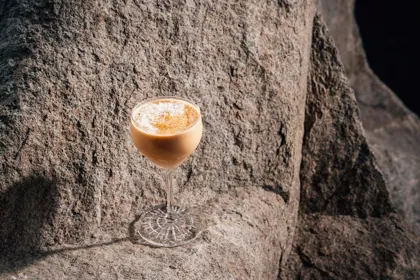 Drink at Kigo, hard flash light. Food photography in Dubai by Artur Begel