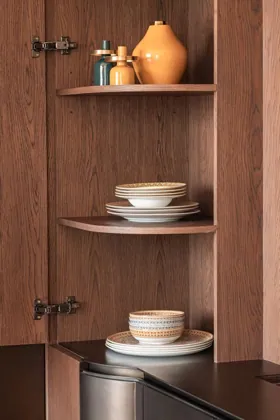 Interior of Finasi projects, editorial light. Food photography in Dubai by Artur Begel