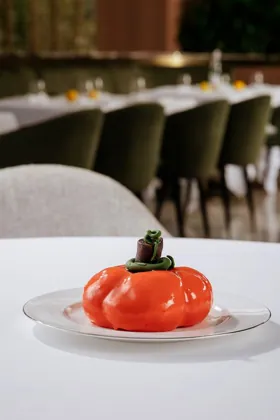 Dish at La Famiglia restaurant, natural light. Food photography in Dubai by Artur Begel
