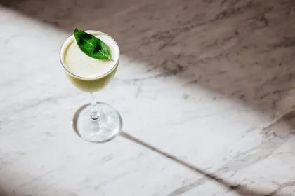 Drink at La Nina, high key light. Food photography in Dubai by Artur Begel