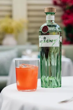 Drink at GAIA, editorial light. Food photography in Dubai by Artur Begel