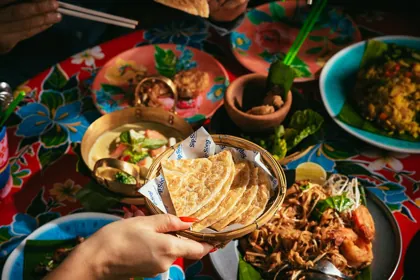 Dish at SipSong, low key light. Food photography in Dubai by Artur Begel