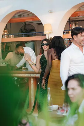 Guests and team at Sirene by Gaia, editorial light. Food photography in Dubai by Artur Begel