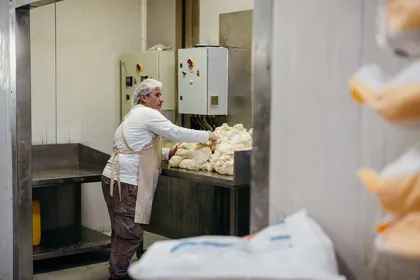 Dish at Al Mukhtar Bakery, natural light. Food photography in Dubai by Artur Begel