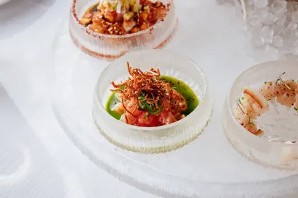 Dish at La Nina, high key light. Food photography in Dubai by Artur Begel