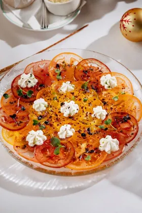 Dish at Signor Sassi, hard flash light. Food photography in Dubai by Artur Begel