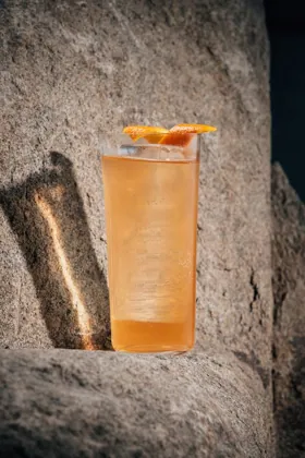 Drink at Kigo, hard flash light. Food photography in Dubai by Artur Begel