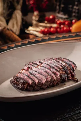 Dish at INA, low key light. Food photography in Dubai by Artur Begel