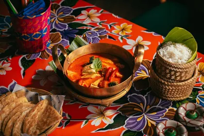 Dish at SipSong, low key light. Food photography in Dubai by Artur Begel
