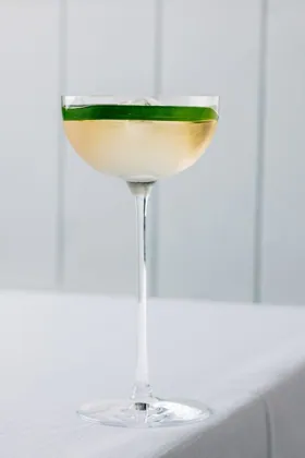 Drink at GAIA, high key light. Food photography in Dubai by Artur Begel