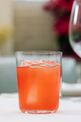 Drink at GAIA, editorial light. Food photography in Dubai by Artur Begel