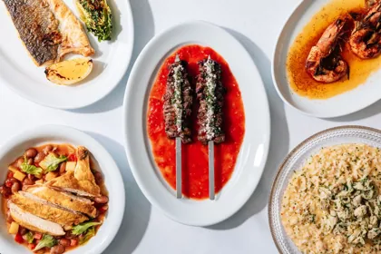 Dish at GAIA, high key light. Food photography in Dubai by Artur Begel