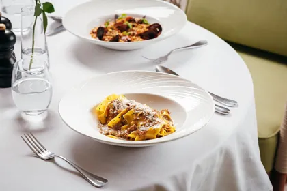 Dish at Novikov, high key light. Food photography in Dubai by Artur Begel