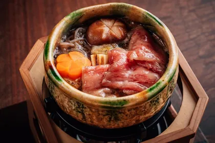 Dish at Kigo, hard flash light. Food photography in Dubai by Artur Begel