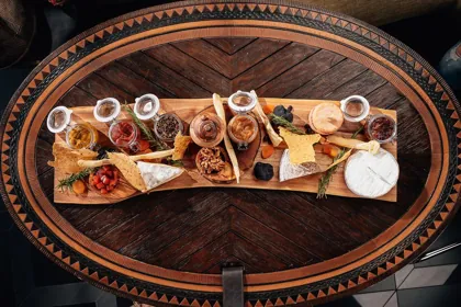 Dish at INA, low key light. Food photography in Dubai by Artur Begel