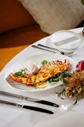 Dish at Signor Sassi, hard flash light. Food photography in Dubai by Artur Begel